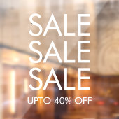 Spezielles Verkaufsangebot für benutzerdefinierte  Fensteraufkleber (Blatt 2)