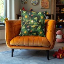 Spezielles Weihnachtskissen mit Namen und festlich