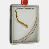 Spezies: Fisch-Blutegel Ornament Aus Metall (Rechts)