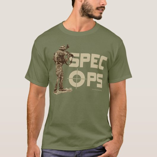 Spezifikt. Ops auf die Ermüdungs-Grün-T - Shirt (Vorderseite)
