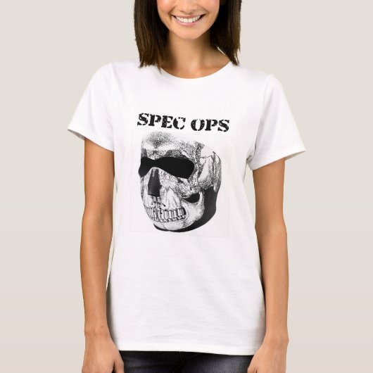 Spezifikt. Ops Gesichtsmaske T-Shirt (Vorderseite)