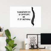 Spezifische Chiropraktiker Poster Print. Viele Opt (Heimbüro)