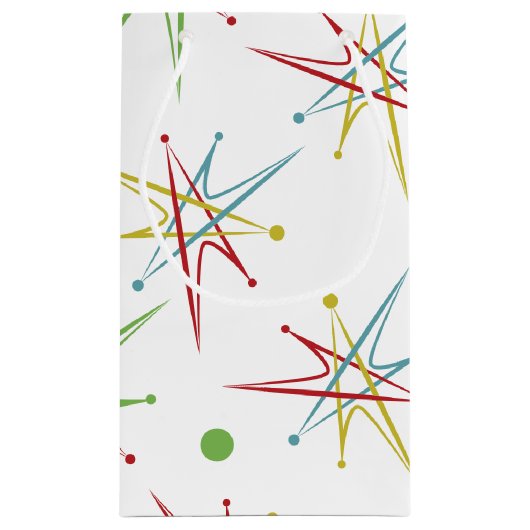 Spezifische Farben für den Rückropunkt im Weltraum Kleine Geschenktüte (Rückseite)