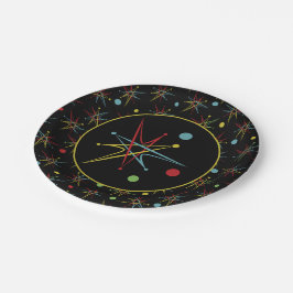 Spezifische Farben für den Rückropunkt im Weltraum Pappteller