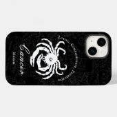 Spezifische Persönlichkeit des schwarzen Krebses Case-Mate iPhone Hülle (Rückseite (Horizontal))