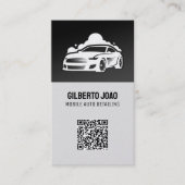 Spezifische QR Autodetails Telefonnummerkarte (Vorderseite)