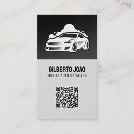 Spezifische QR Autodetails Telefonnummerkarte