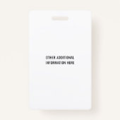 Spezifischer Anästhetiker Retro Anästhetiker Tech Ausweis (Rückseite)