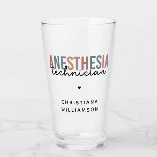 Spezifischer Anästhetiker Retro Anästhetiker Tech Glas (Vorderseite)