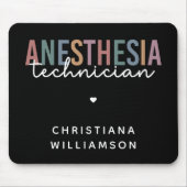 Spezifischer Anästhetiker Retro Anästhetiker Tech Mousepad (Vorne)