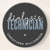 Spezifischer Dialysetechniker | Nephrologie Tech G Getränkeuntersetzer (Vorne)