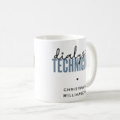 Spezifischer Dialysetechniker | Nephrologie Tech G Kaffeetasse (VorderseiteRechts)
