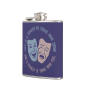 Spezifischer Flasche mit LIFE-Angebot Flachmann (Links)