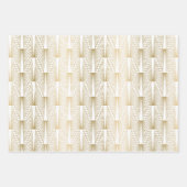 Spezifischer Hintergrund für Gold Art Deko Geschenkpapier Set (Vorderseite)