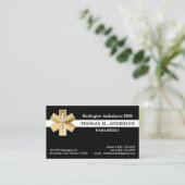 Spezifischer paramedizinischer EMS EMT Ambulance E Visitenkarte (Stehend Vorderseite)