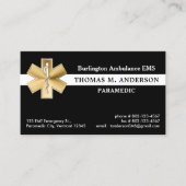 Spezifischer paramedizinischer EMS EMT Ambulance E Visitenkarte (Vorderseite)