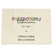 Spezifischer Phlebotomie-Techniker PBT Phlebotomie Große Geschenktüte (Vorderseite)