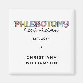 Spezifischer Phlebotomie-Techniker PBT Phlebotomie Magnet (Vorne)