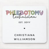 Spezifischer Phlebotomie-Techniker PBT Phlebotomie Mousepad (Vorne)