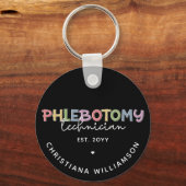 Spezifischer Phlebotomie-Techniker PBT Phlebotomie Schlüsselanhänger (Vorderseite)