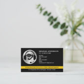 Spezifischer QR-Code für Notfall-Feuerwehr für den Visitenkarte (Stehend Vorderseite)