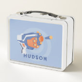 Spezifisches Design von Schaumkanone Metall Brotdose (Rückseite)