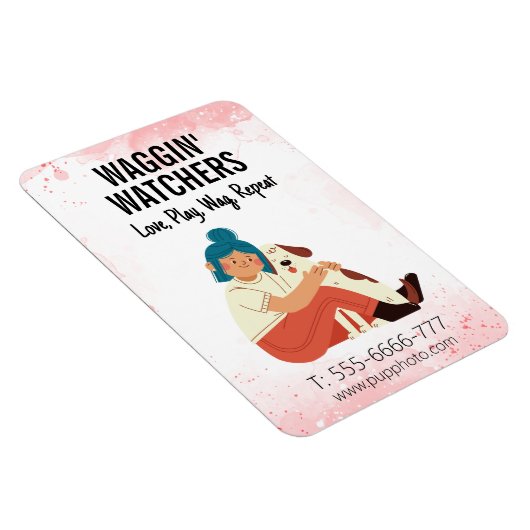 Spezifisches Dog-Sitting Magnet (Rechte Seite)