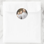 Spezifisches Foto Runder Aufkleber (Tasche)