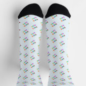 Spezifisches Geschenk für Ihr Firmenlogo Socken (Oben)