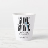 Spezifisches "Gone Bionic Angesagt Replacement" Milchtasse (Vorderseite)