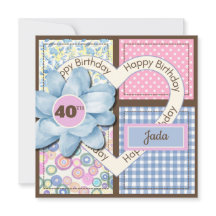 Spezifisches Jahr 20, 21, 25, 40, 50, 60, Blumenko