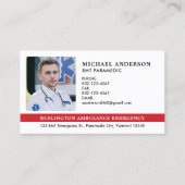 Spezifisches paramedizinisches EMS EMT Medizinisch Visitenkarte (Vorderseite)