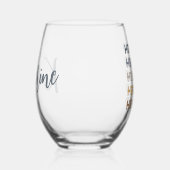 Spezifisches Personalreferat Weinglas Ohne Stiel (Rechts)