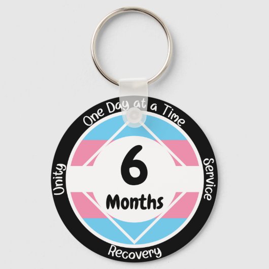 Spezifisches Transgender-Pricing für saubere Zeitm Schlüsselanhänger (Vorderseite)