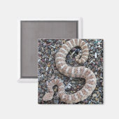 SPEZKELRATTLESNAKE Snake Magnet (Vorderseite/Rückseite)