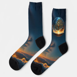 Sphäre des Lebens – Der goldene Weltenbaum. Socken