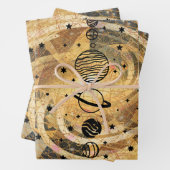 Sphärenmusik Geschenkpapier Set (Beispiel)