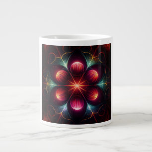 Sphärische Sporen in einer wilden Fantasie-Szene Jumbo-Tasse