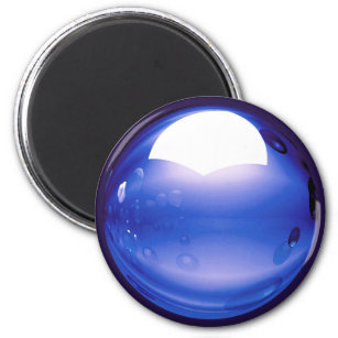 Sphere in Blue Magnet