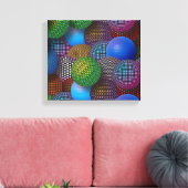 Spheres Leinwanddruck (Insitu (Wohnzimmer))