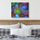 Spheres Leinwanddruck (Insitu (Schlafzimmer))