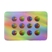 Spheres Muster Badematte (Vorderseite)