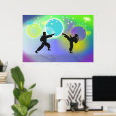 Spheres of Martial Arts Poster (Heimbüro)