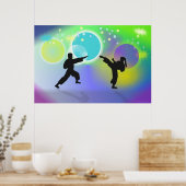 Spheres of Martial Arts Poster (Küche)