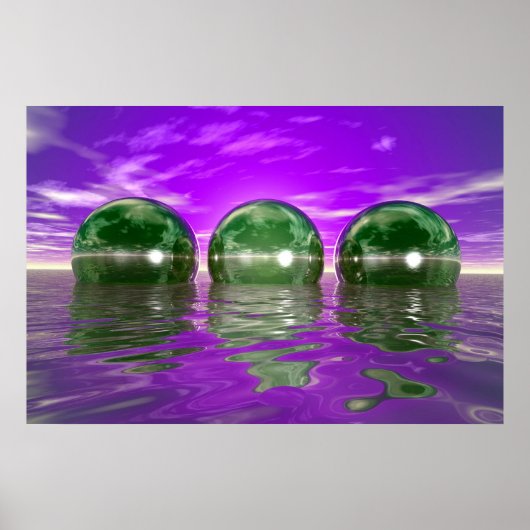 Spheres Poster (Vorne)