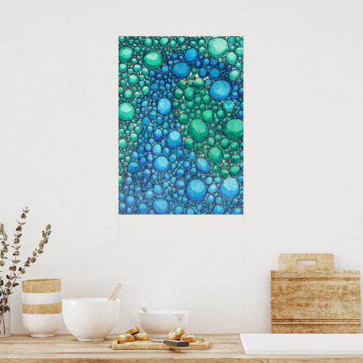 Spheres Poster (Küche)