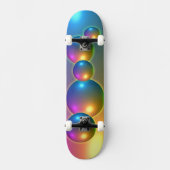 Spheres Shiny Skateboard (Vorderseite)