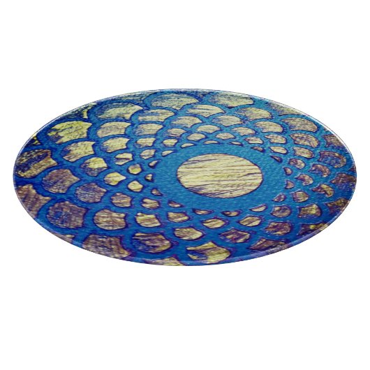 SPHERES von Christèle Chabrette Schneidebrett (Ecke)