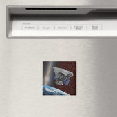 SPHEREx Galaxy Hunter Spacecraft Magnet (In Situ (Geschirrspüler))