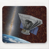 SPHEREx Galaxy Hunter Spacecraft Mousepad (Vorne)